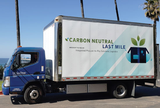 Carbon Neutral Last Mile truck