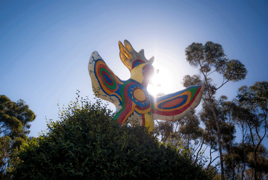 Sungod statue